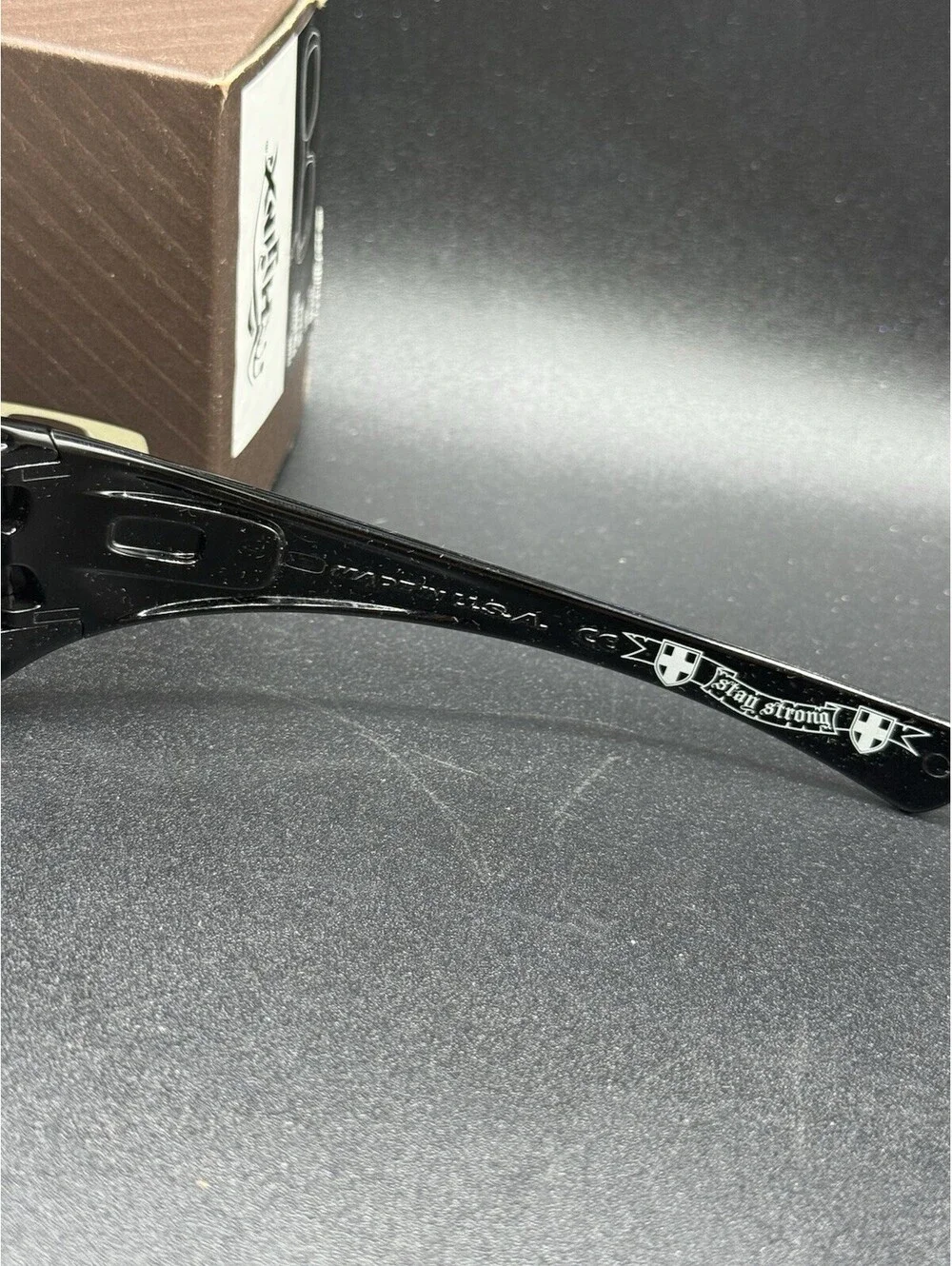 Oakley Hijinx Stephen Murray Polished Black w/Black Iridium Lenses 24-027